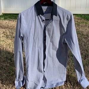 Express men’s fitted dress shirt